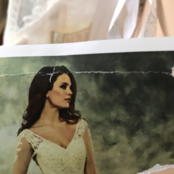 Mary’s Bridal gown size 18. Blush/Ivory - Picture 5 of 12